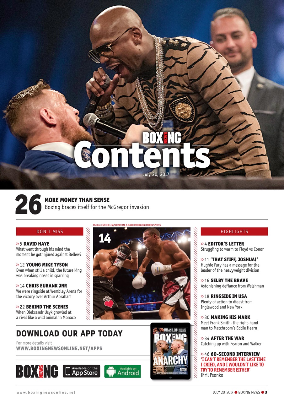 Boxing News Preview Pages