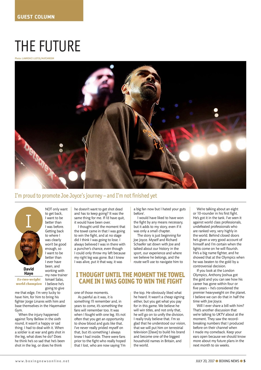 Boxing News Preview Pages