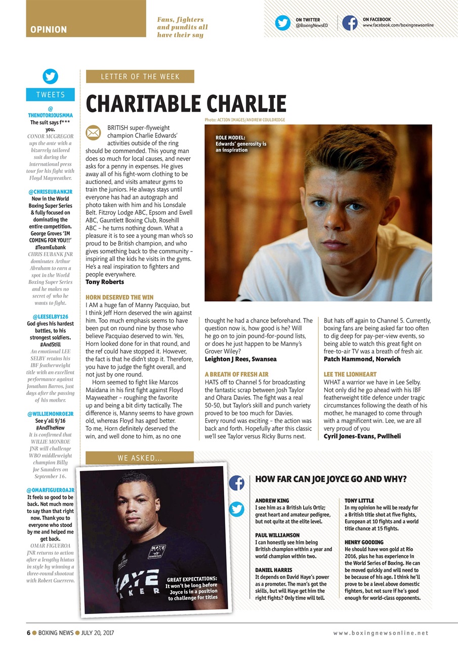 Boxing News Preview Pages