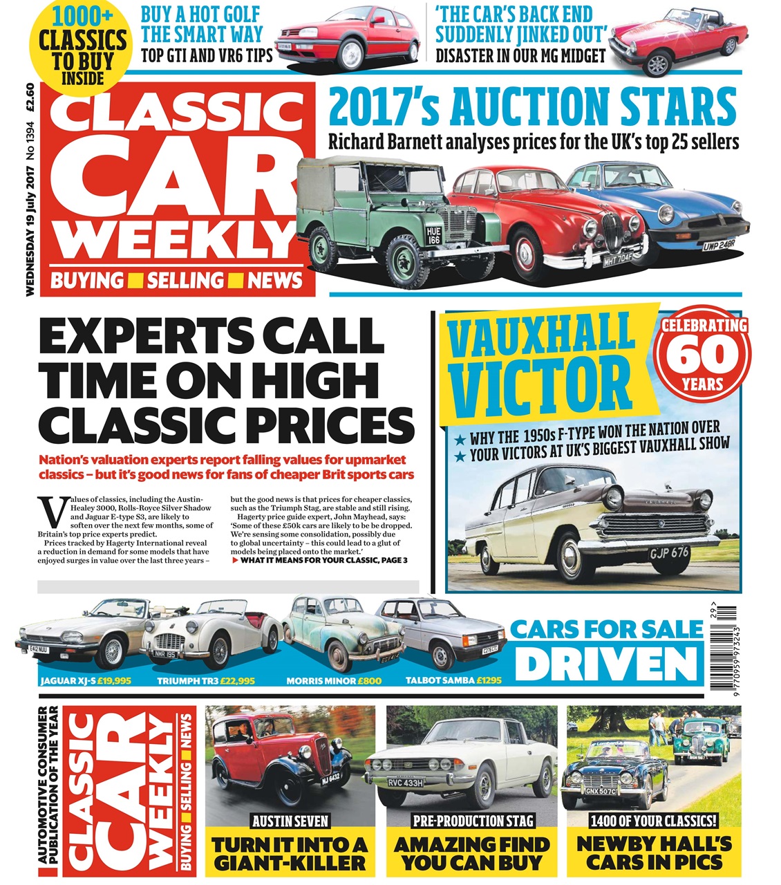 Classic Car Weekly Preview Pages