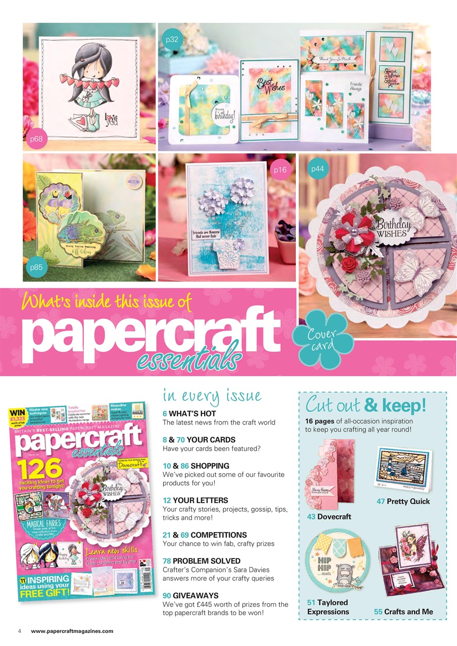 Papercraft Essentials Preview Pages