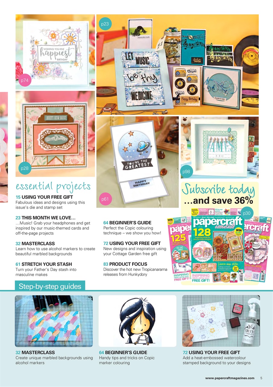 Papercraft Essentials Preview Pages