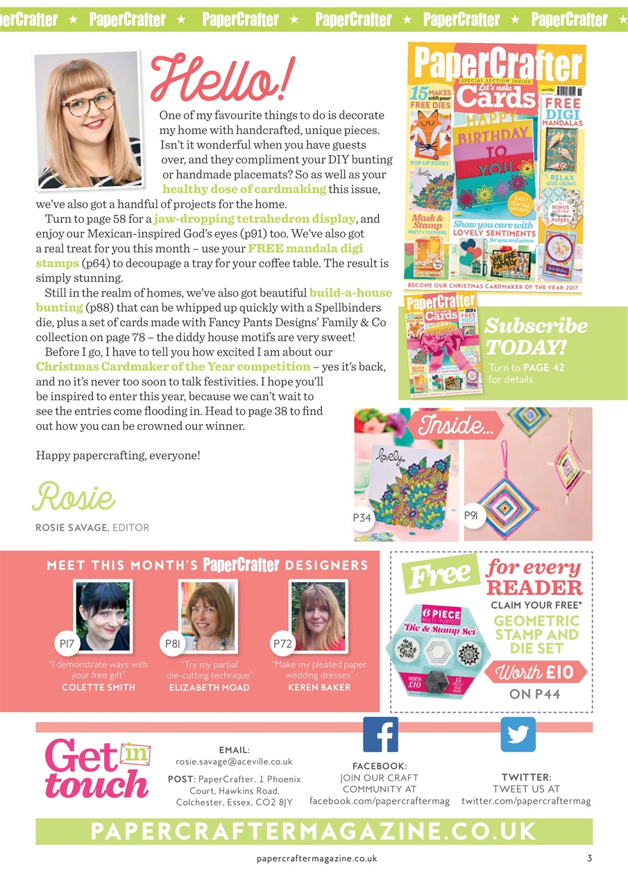 PaperCrafter Preview Pages