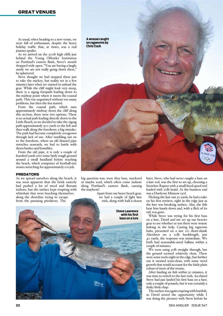 Sea Angler Preview Pages