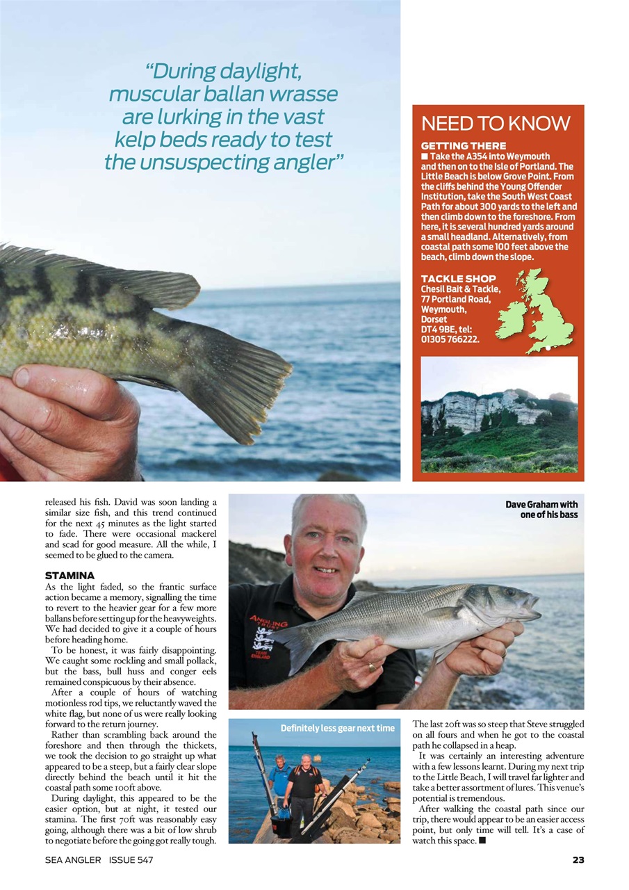 Sea Angler Preview Pages