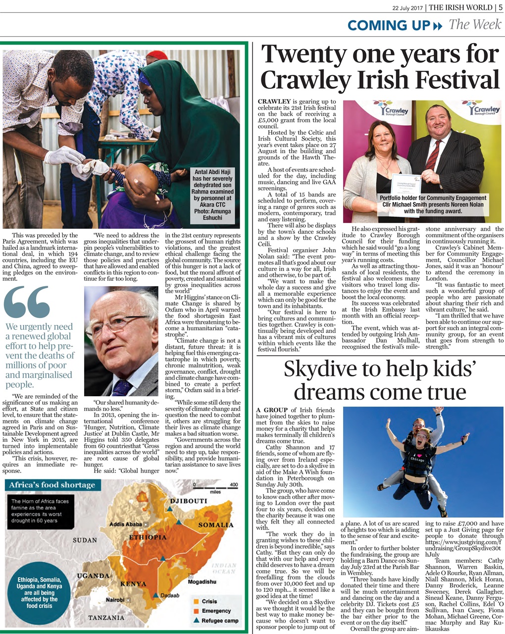 Irish World Preview Pages