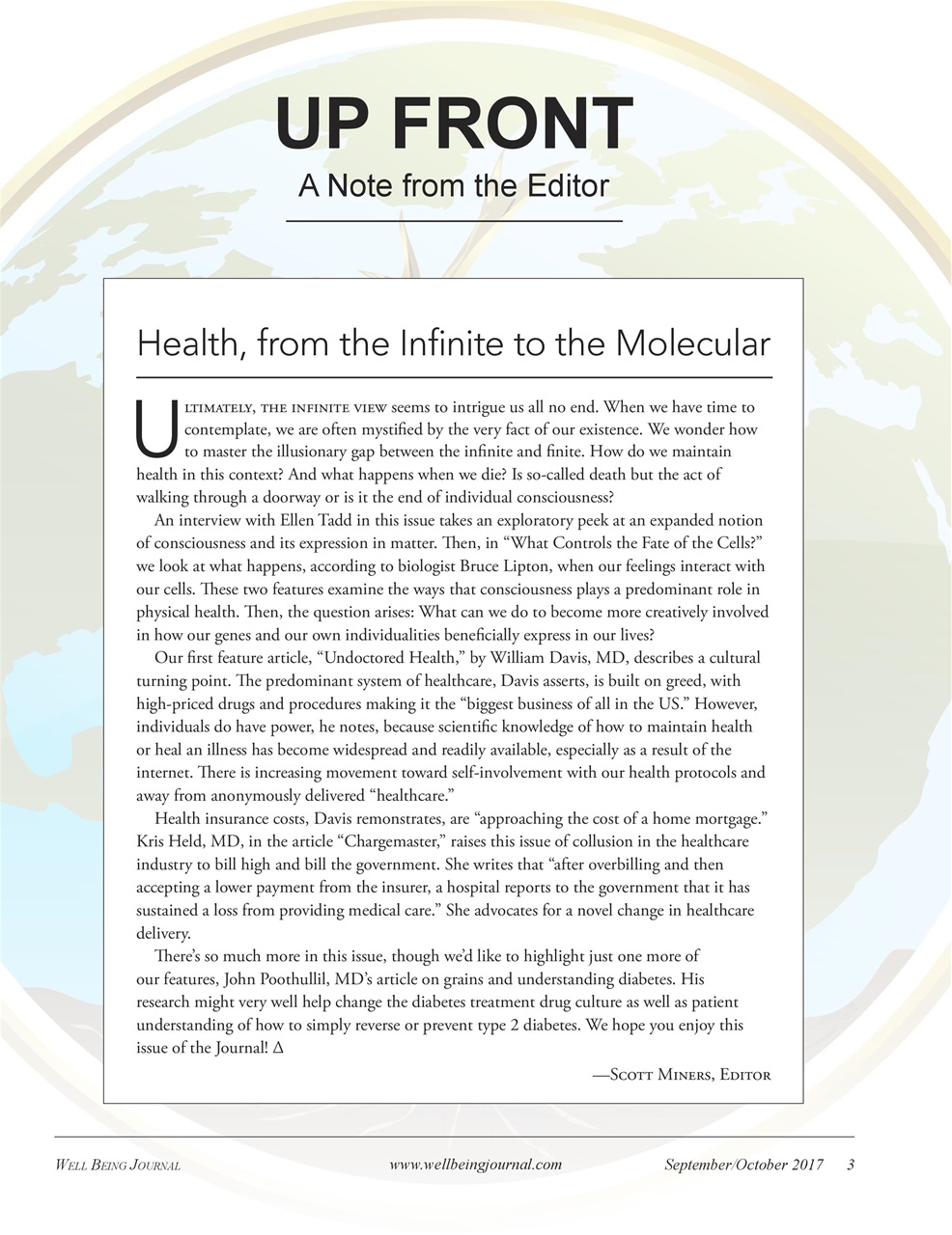 Well Being Journal Preview Pages