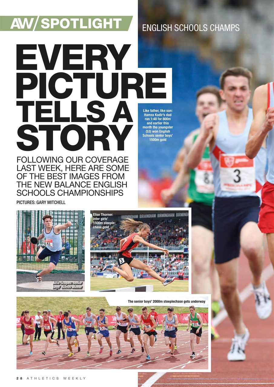 AW – Athletics Weekly Magazine Preview Pages
