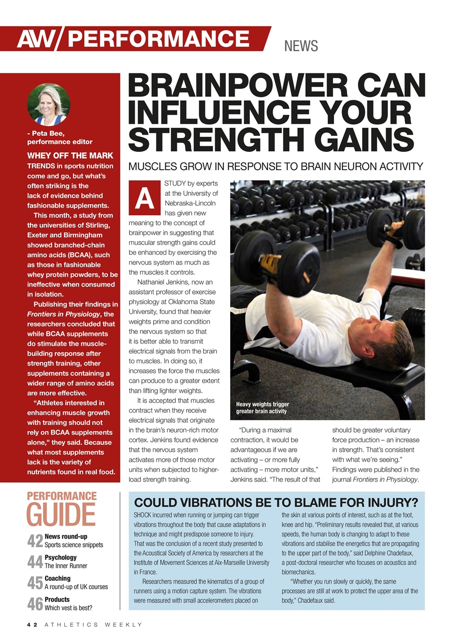 AW – Athletics Weekly Magazine Preview Pages