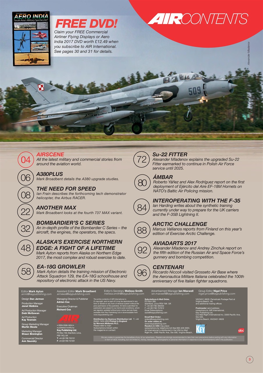 AIR International Preview Pages