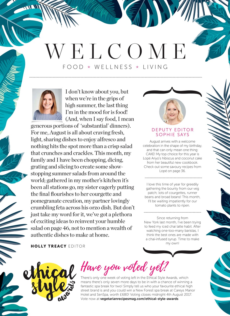 Veggie Magazine Preview Pages