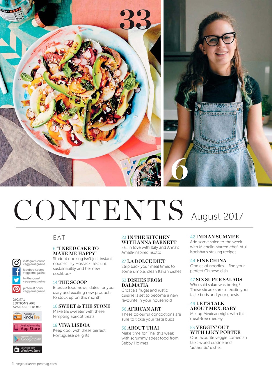 Veggie Magazine Preview Pages