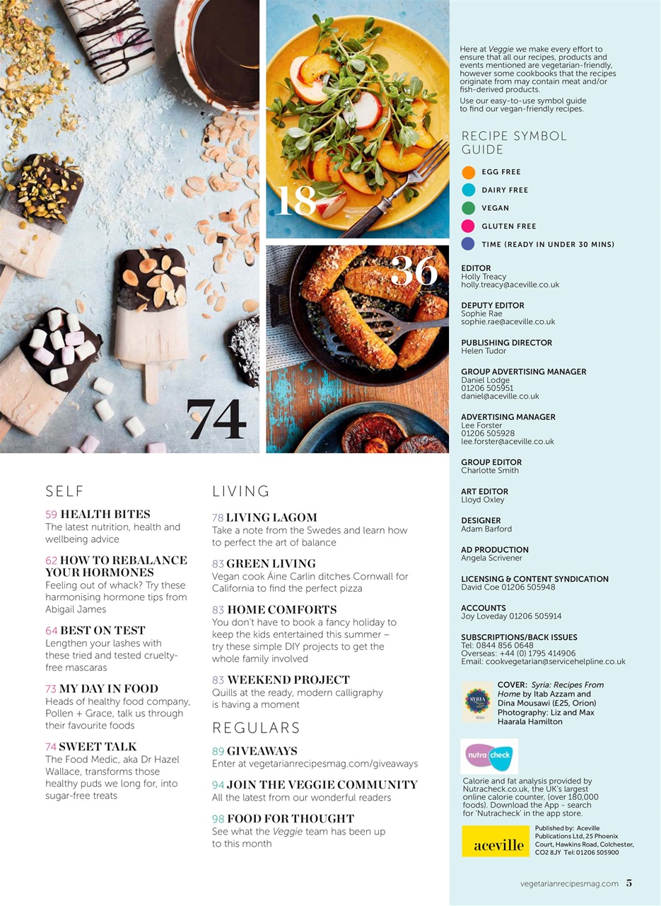 Veggie Magazine Preview Pages