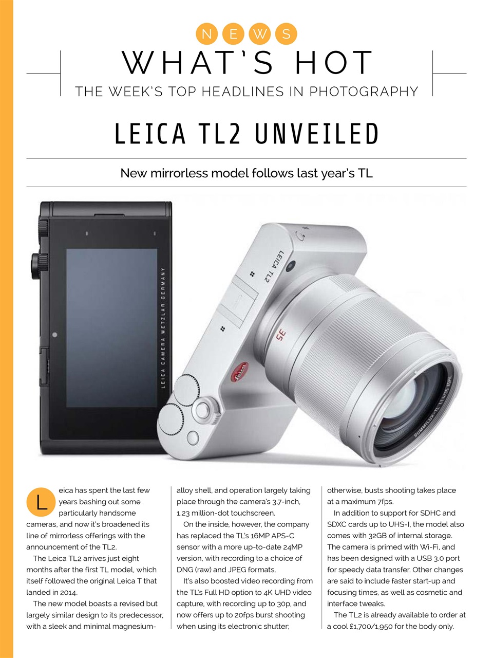 Photography Week Preview Pages