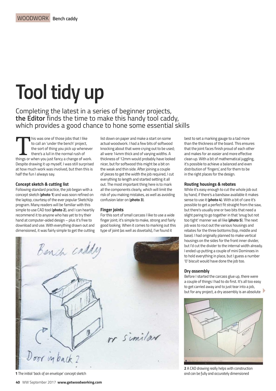 The Woodworker Magazine Preview Pages