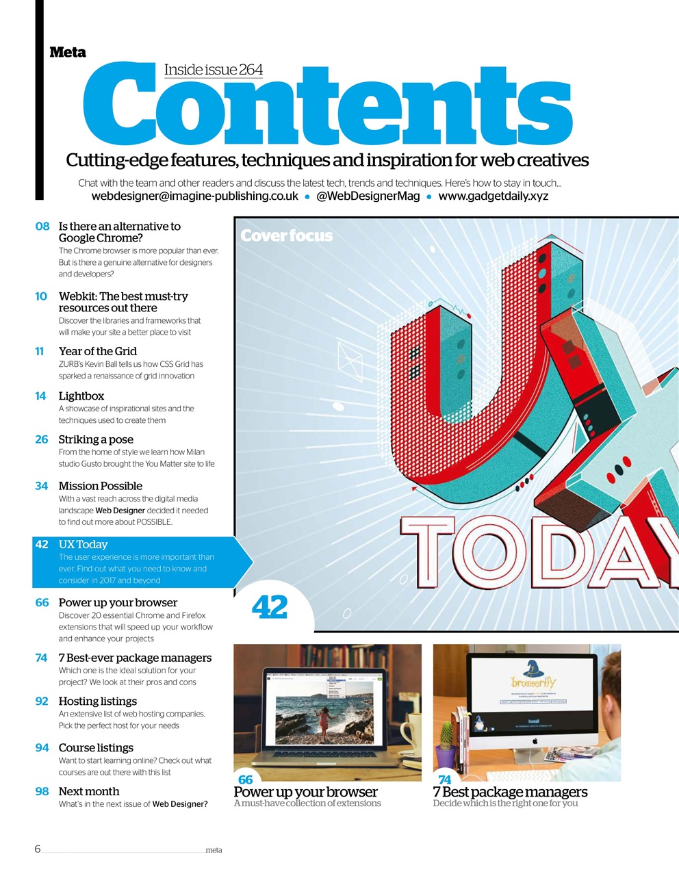 Web Designer Preview Pages