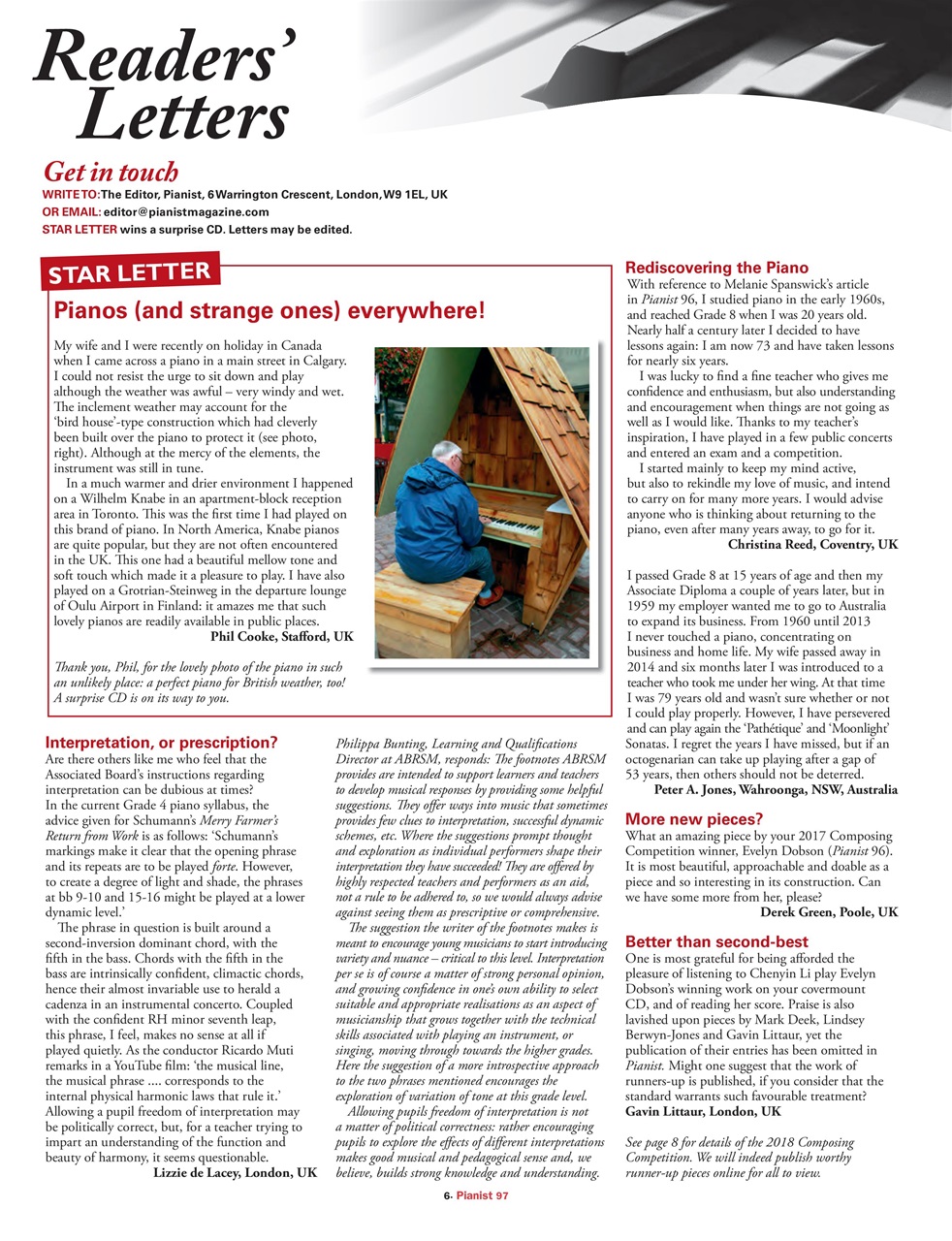 Pianist Preview Pages