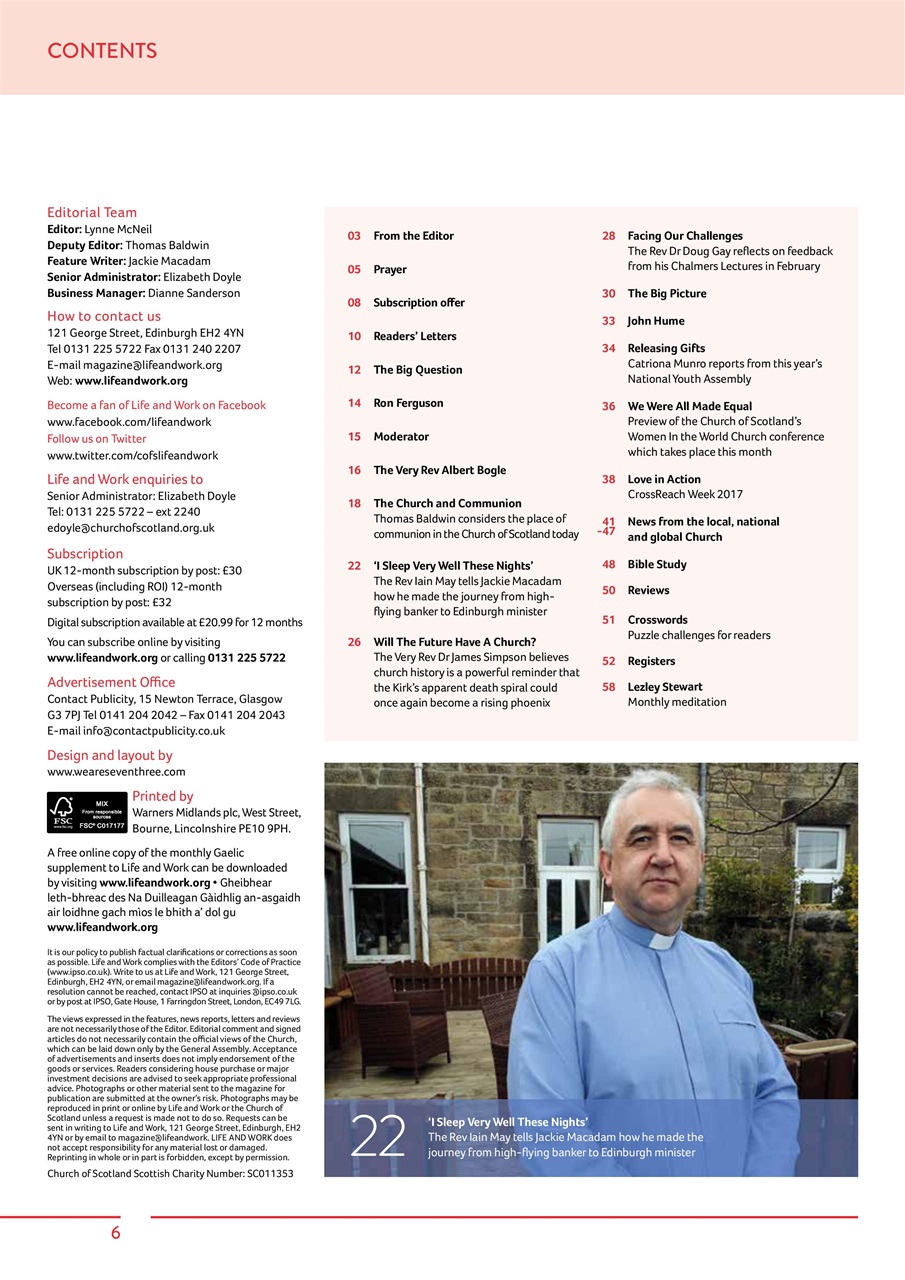 Life and Work Preview Pages