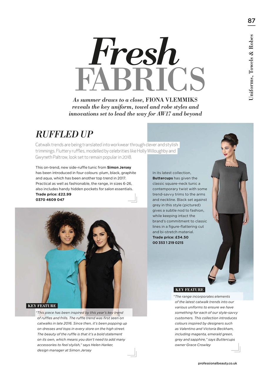 Professional Beauty Preview Pages