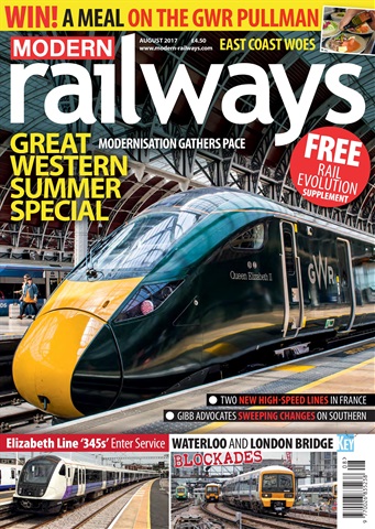 Modern Railways issue   August 2017