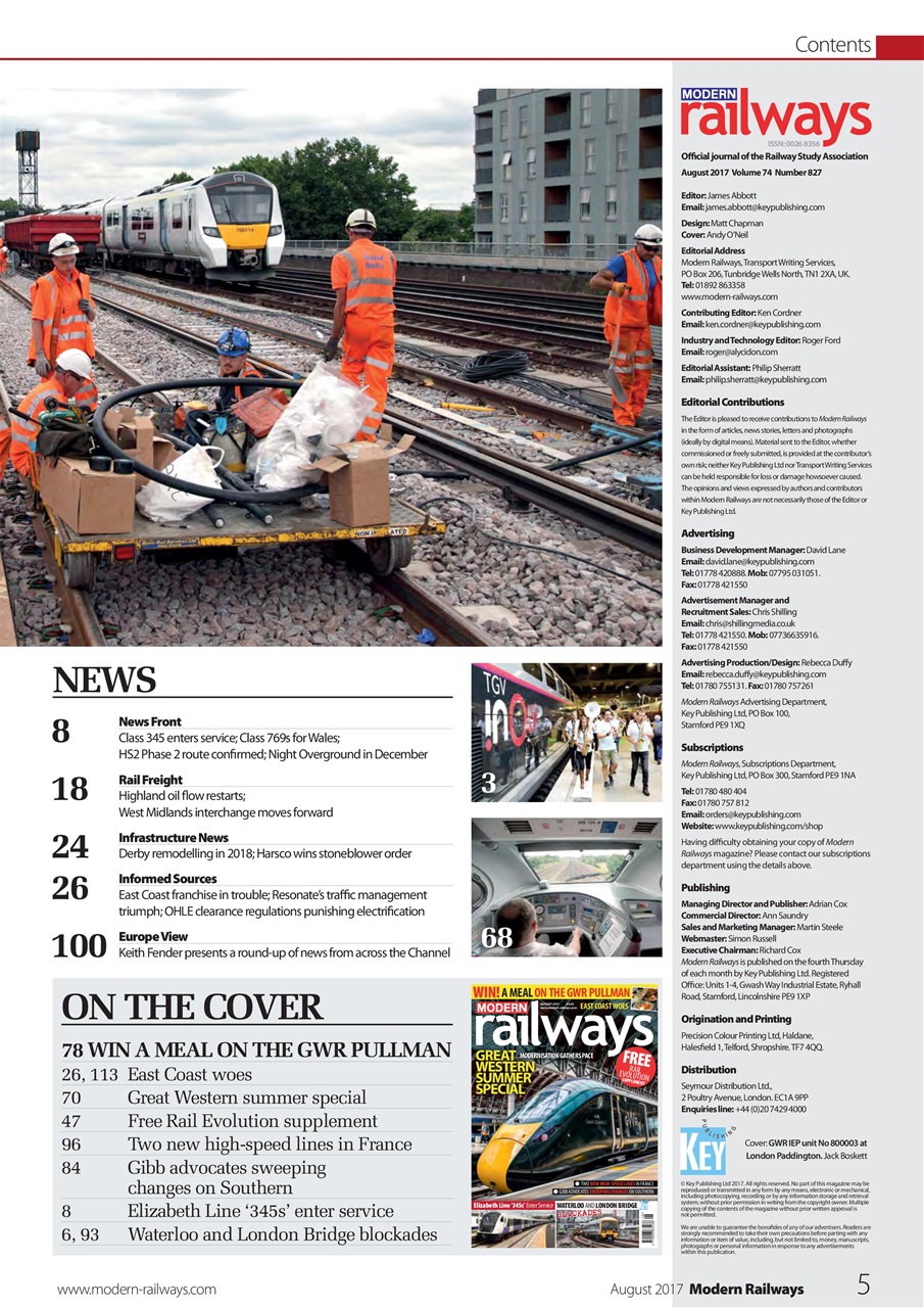 Modern Railways Preview Pages