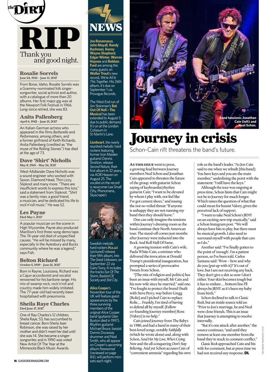 Classic Rock Preview Pages