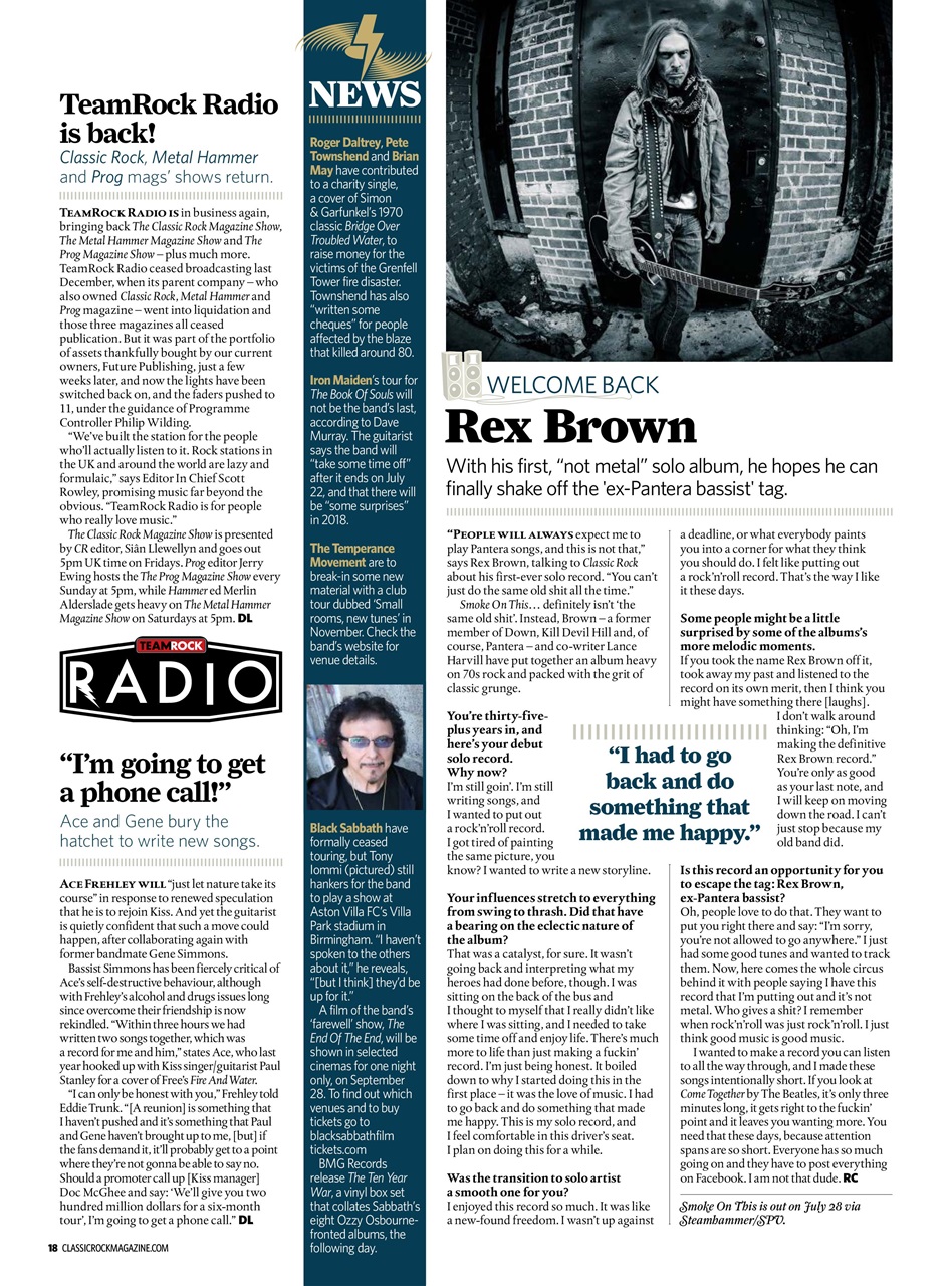 Classic Rock Preview Pages