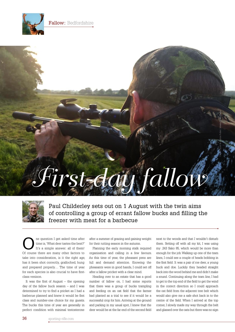 Sporting Rifle Preview Pages
