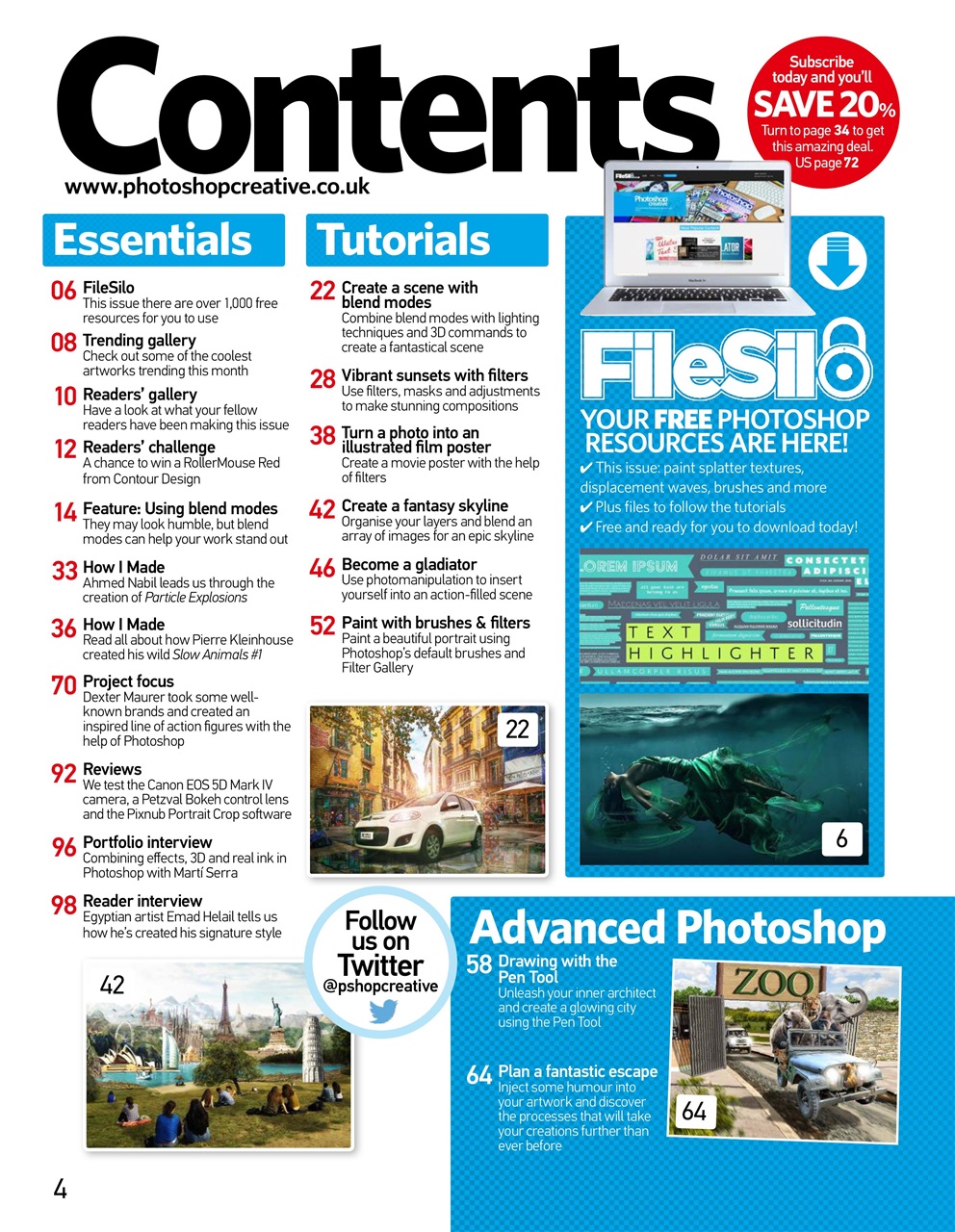 Photoshop Creative Preview Pages