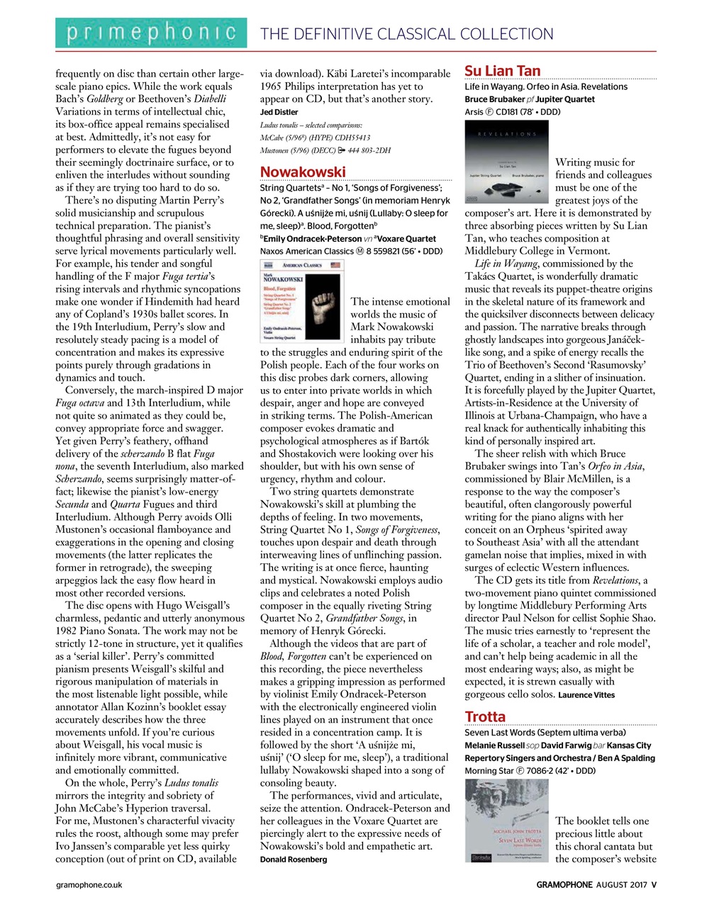 Gramophone Preview Pages