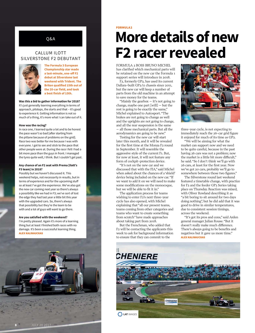 Autosport Preview Pages