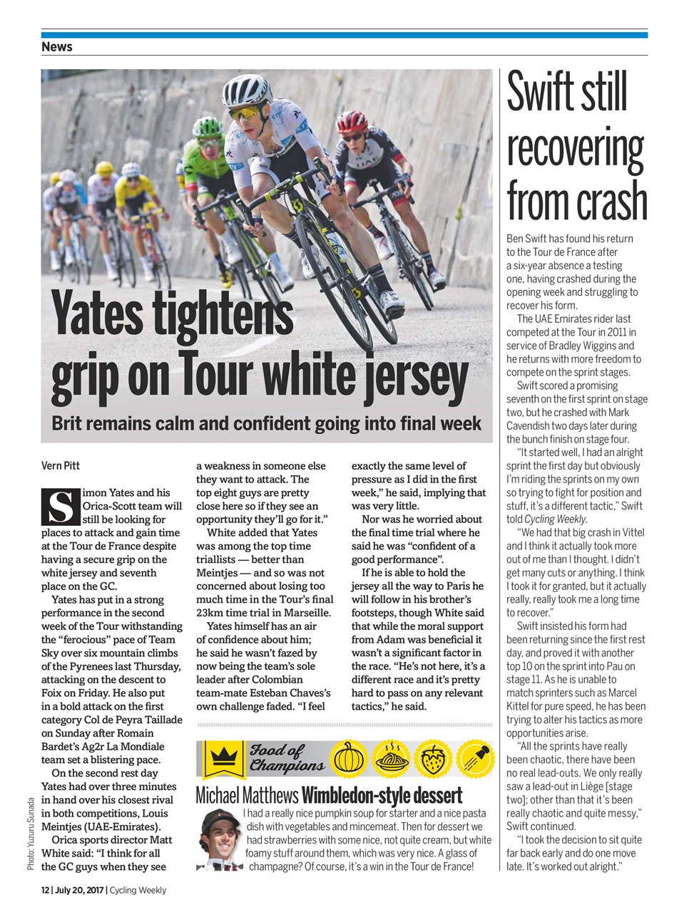 Cycling Weekly Preview Pages
