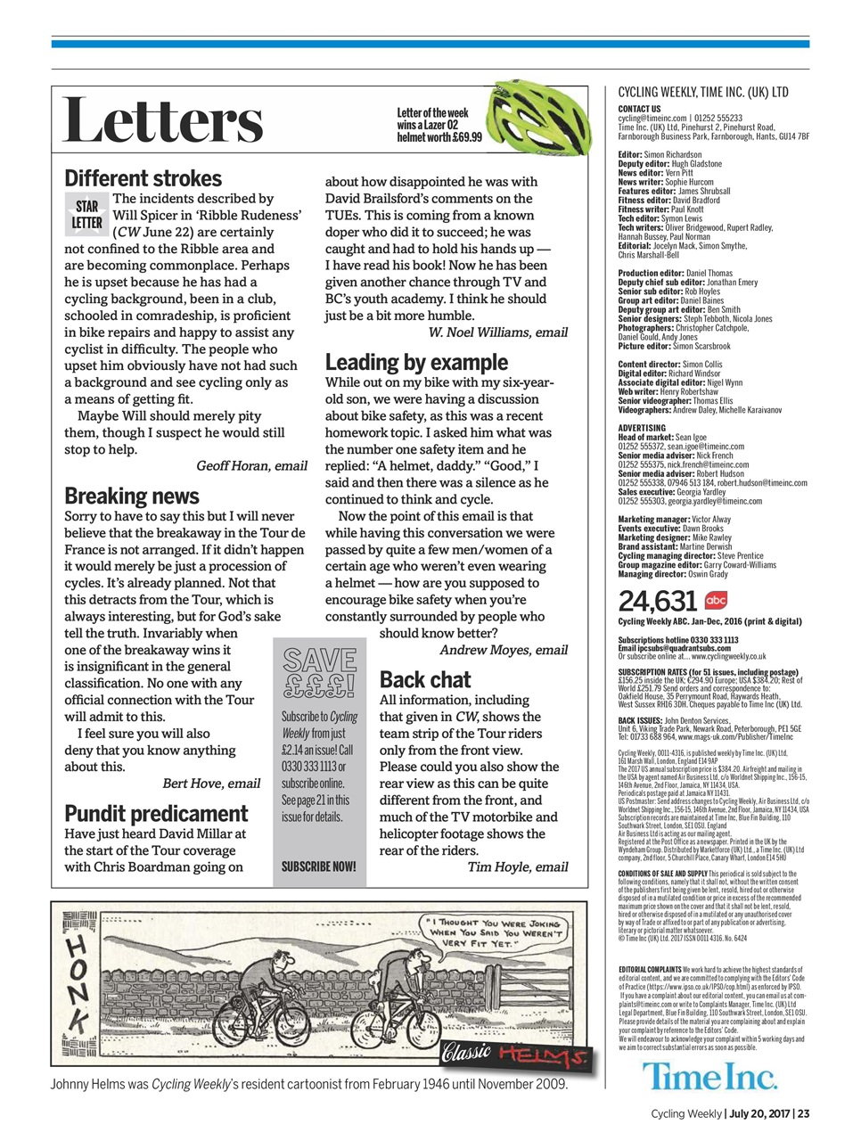 Cycling Weekly Preview Pages