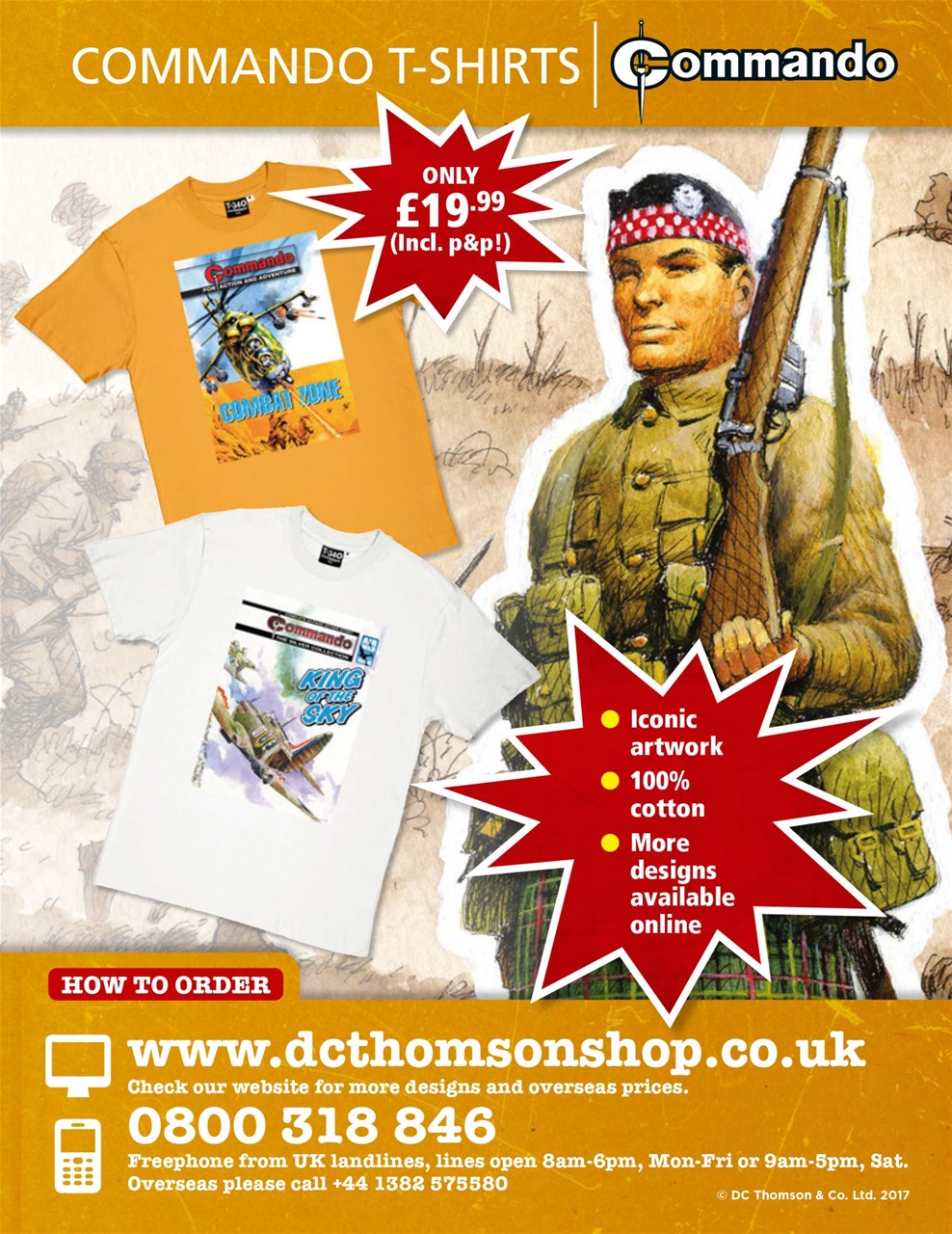 Commando Preview Pages