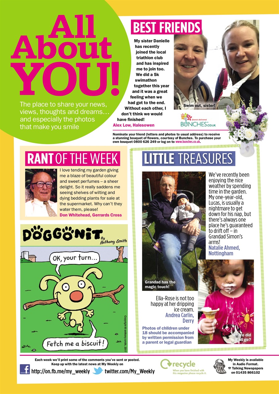 My Weekly Preview Pages