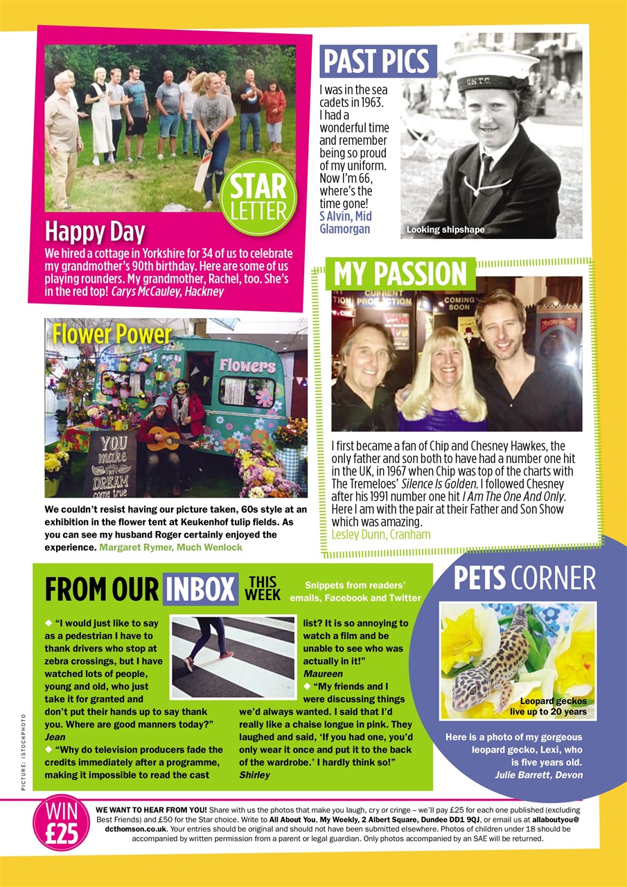 My Weekly Preview Pages