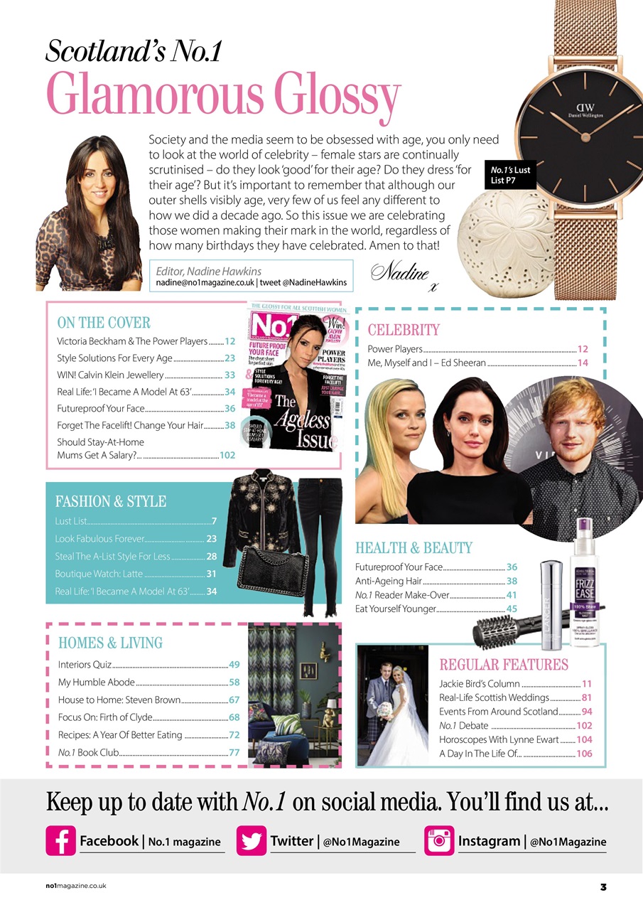 Number 1 Magazine Preview Pages