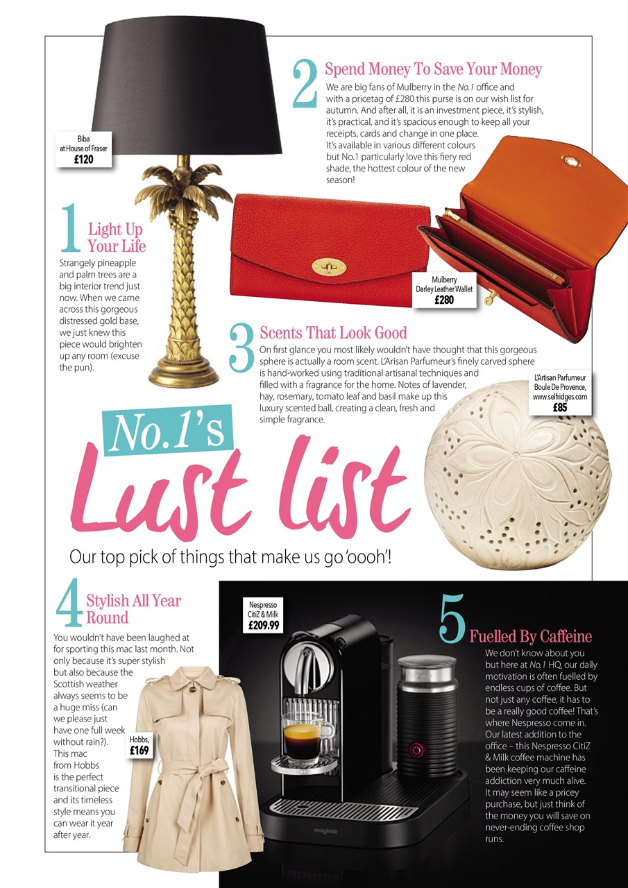 Number 1 Magazine Preview Pages