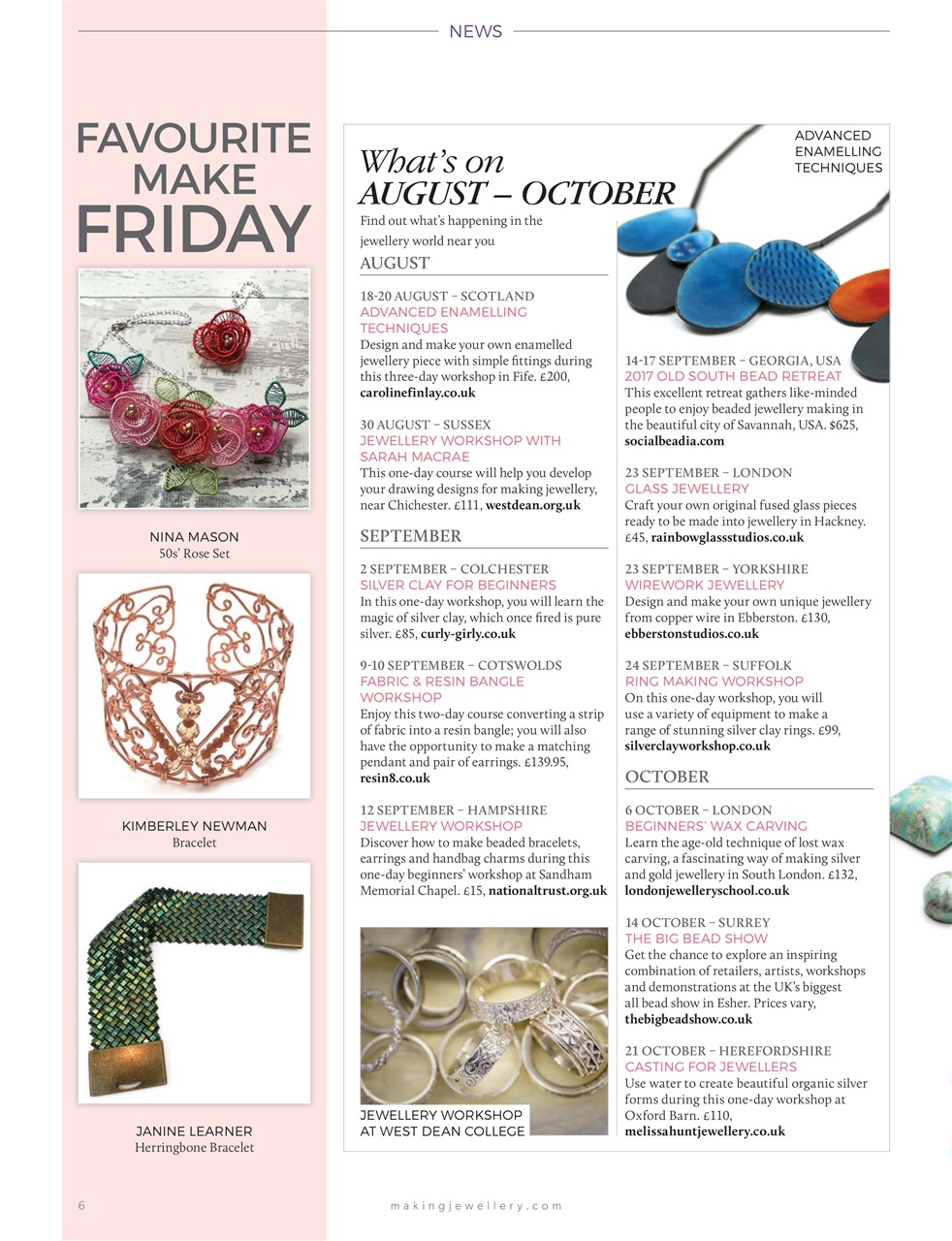 Making Jewellery Preview Pages