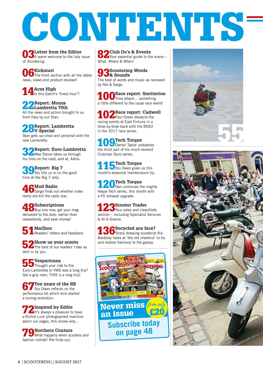 Scootering Preview Pages