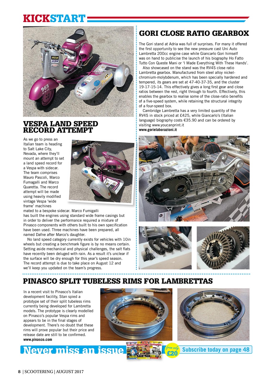 Scootering Preview Pages