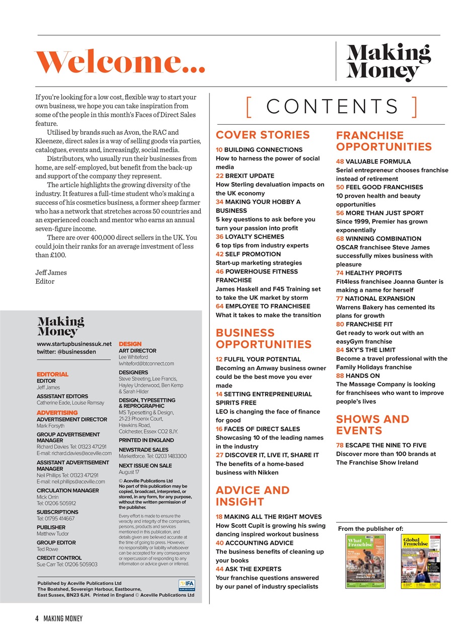 Making Money Preview Pages
