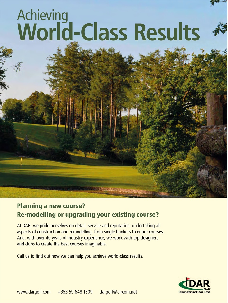 Golf Course Architecture Preview Pages