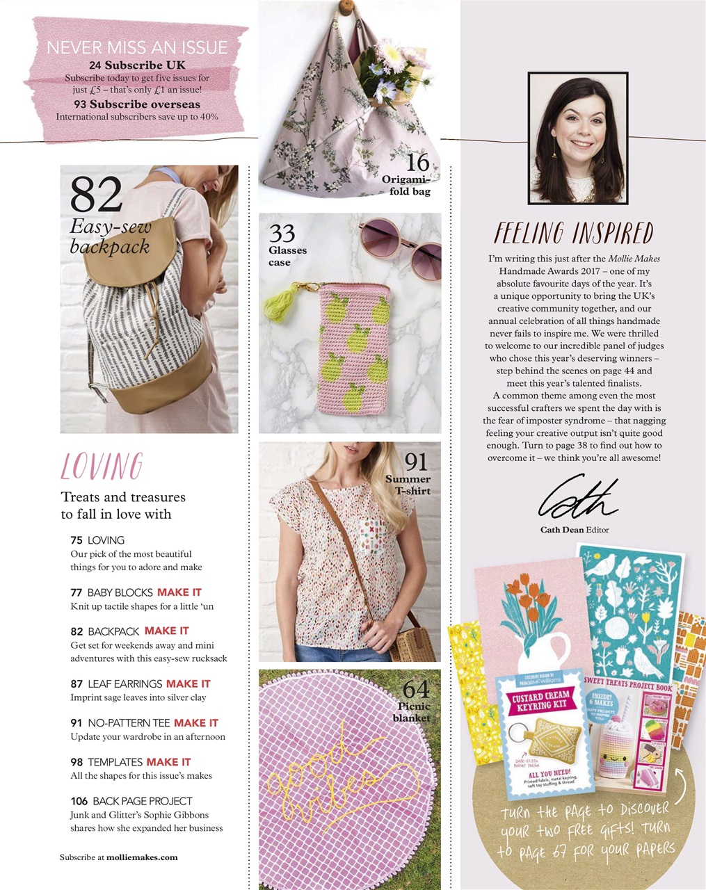 Mollie magazine Preview Pages