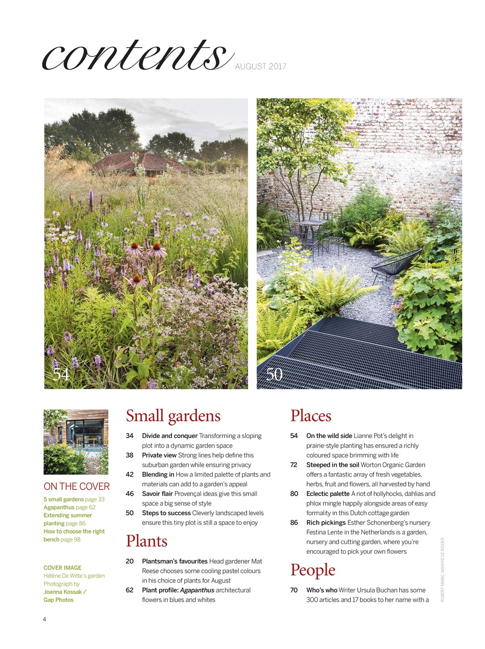 Gardens Illustrated Preview Pages