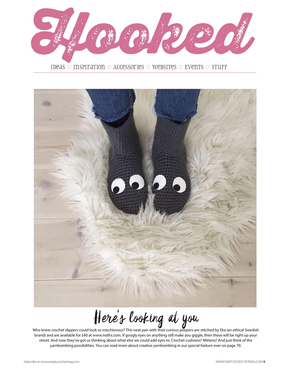 Simply Crochet Preview Pages