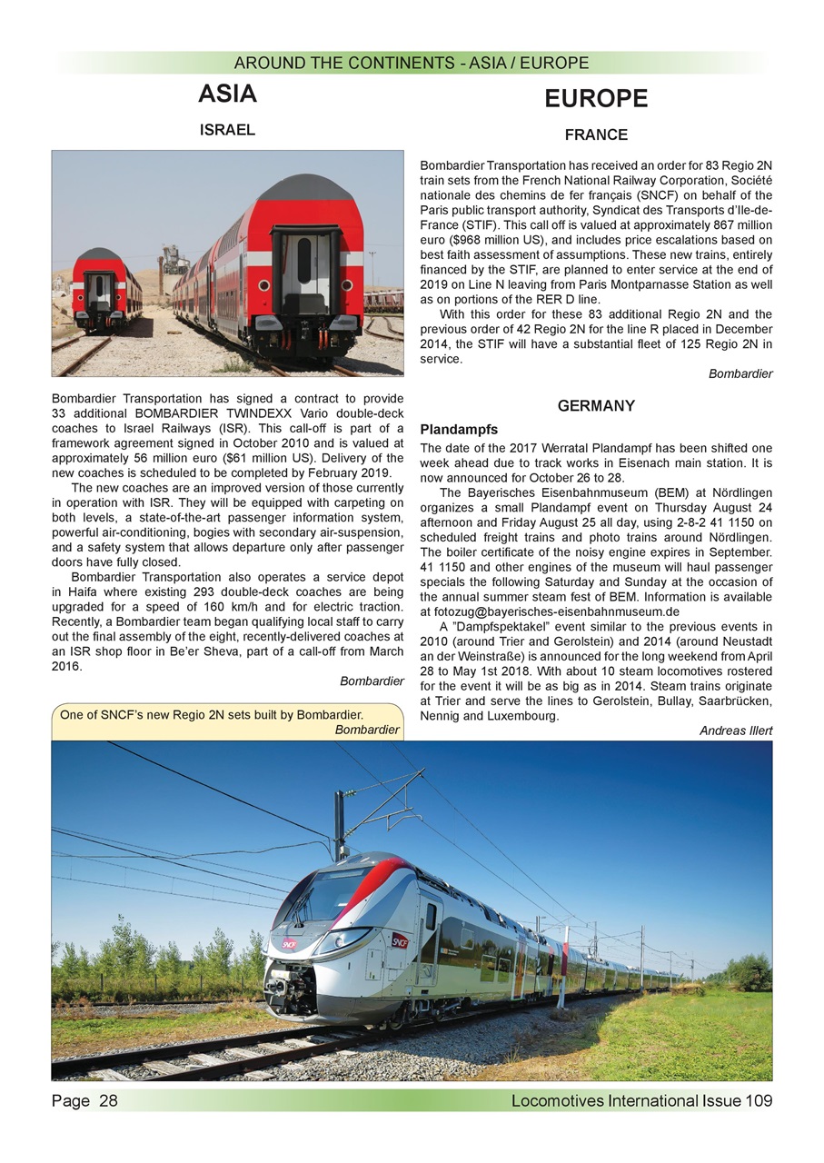 Locomotives International Preview Pages