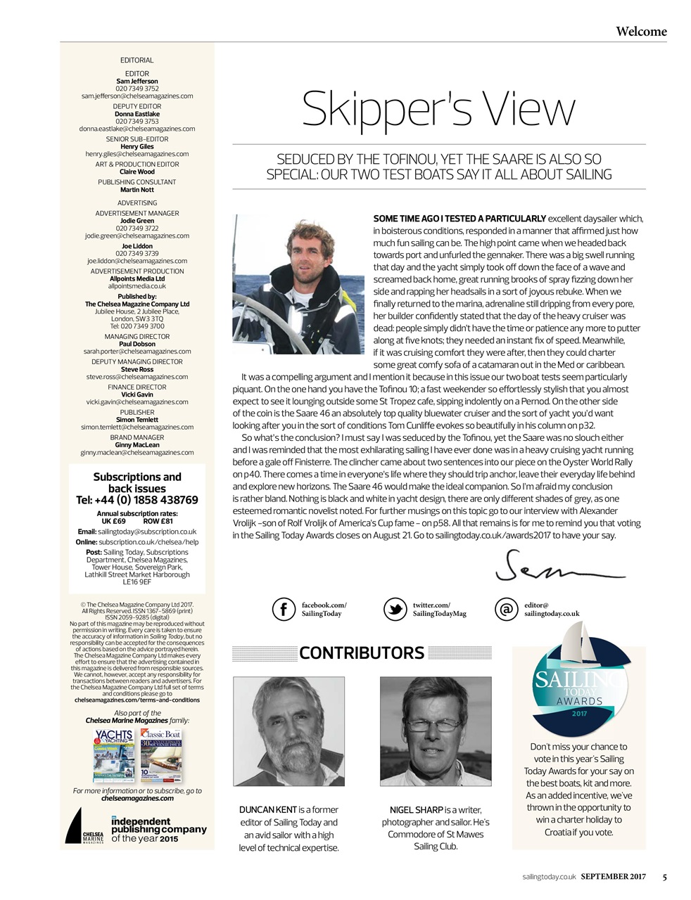 Sailing Today Preview Pages