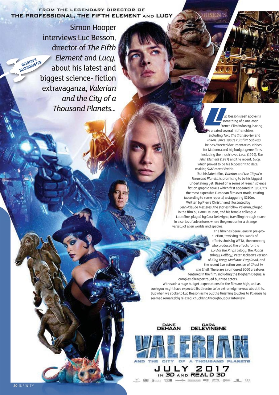 Infinity Magazine Preview Pages