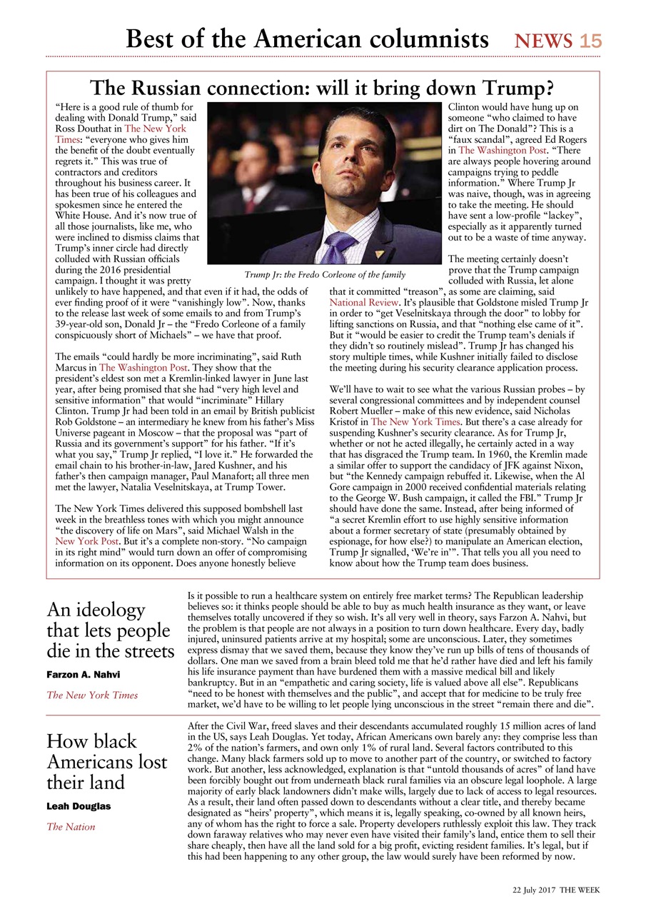 The Week Preview Pages